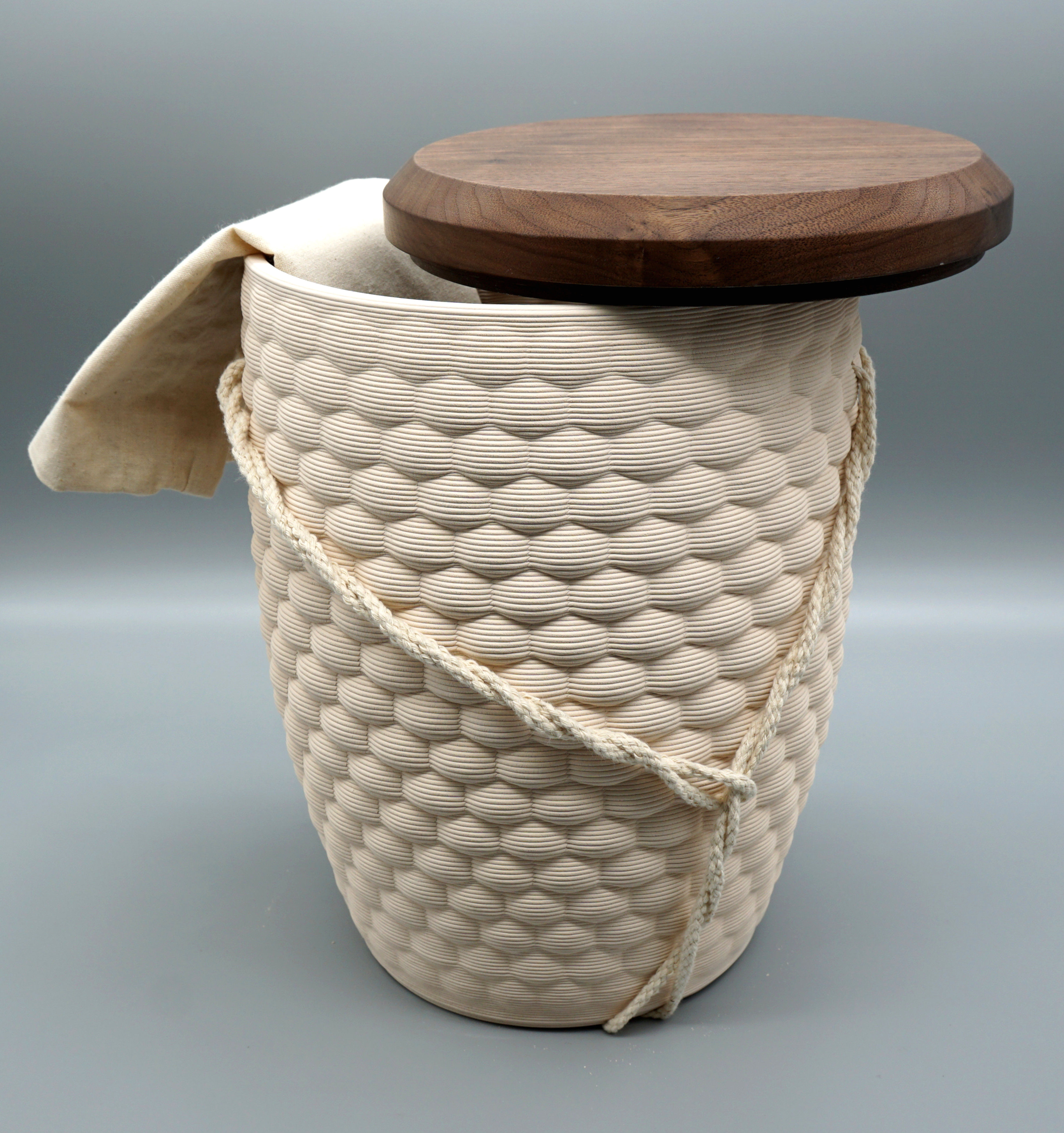 Urne Zeitgeist Creme (Nussbaum)